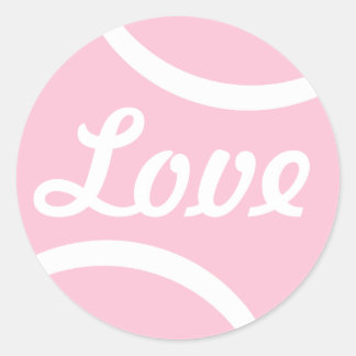 Sticker Rond Ball de tennis