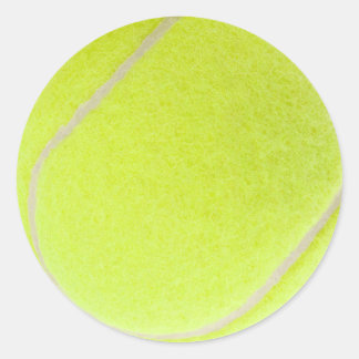 Sticker Rond Ball de tennis