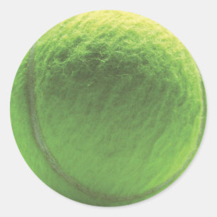 Sticker Rond Ball de tennis