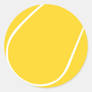 Sticker Rond Balle de tennis