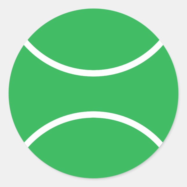 Sticker Rond balle de tennis (Devant)