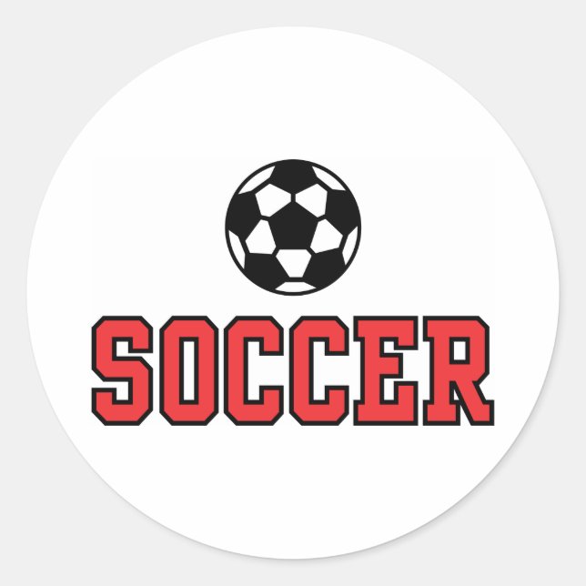 Sticker Rond Balle N Football12 (Devant)