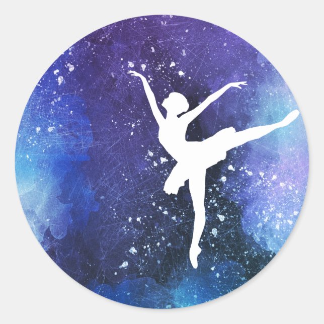 Sticker Rond Ballerine (Devant)