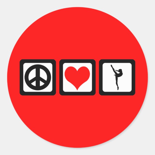 Sticker Rond Ballet (Devant)