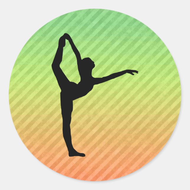 Sticker Rond Ballet (Devant)