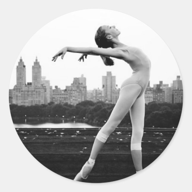 Sticker Rond ballet (Devant)