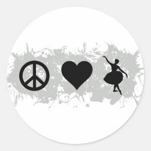 Sticker Rond Ballet 6