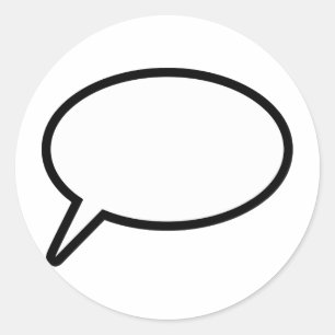 Sticker Rond Ballons Word