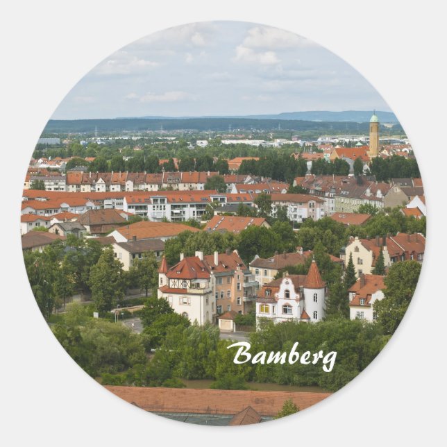 Sticker Rond Bamberg (Devant)