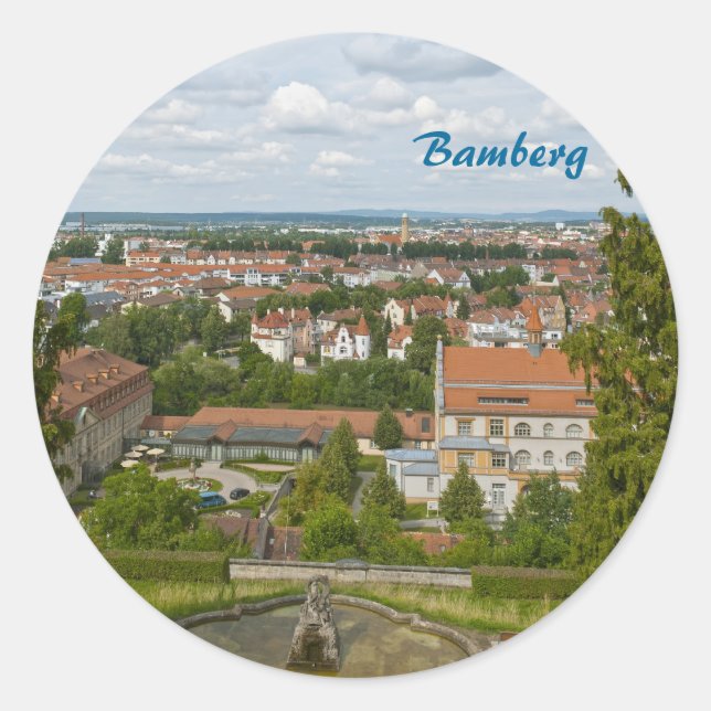 Sticker Rond Bamberg (Devant)