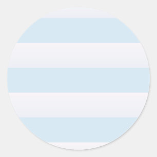 Sticker Rond Bande de plage Azure