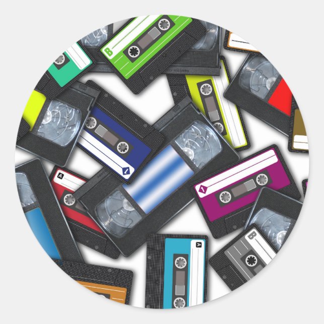 Sticker Rond Bandes (Devant)