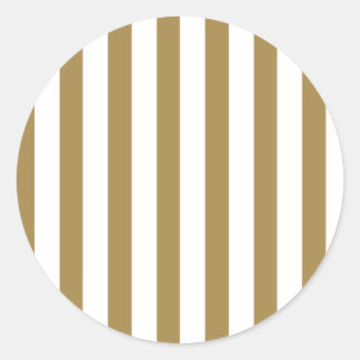 Sticker Rond Bandes d'or (Ajouter une 2e couleur)