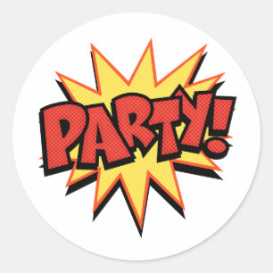 Sticker Rond Bang du Parti