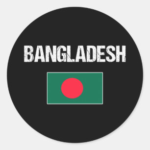 Sticker Rond Bangladesh