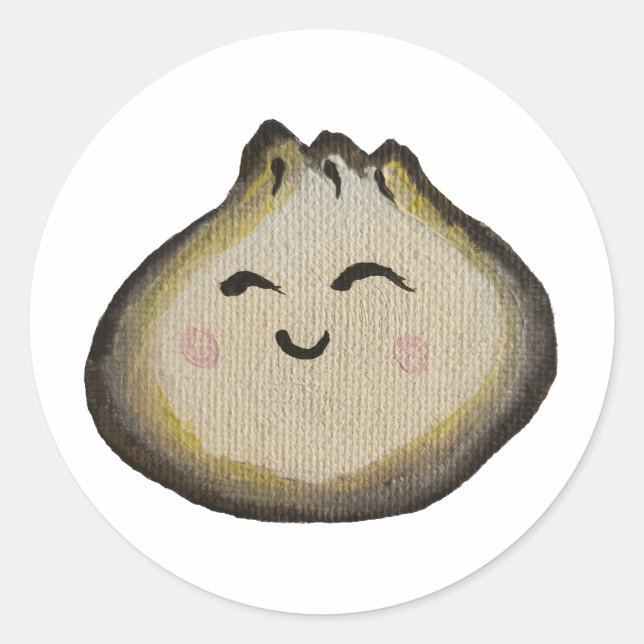 Sticker Rond Bao Dumpling  (Devant)