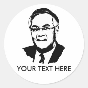 Sticker Rond Barney Frank Gear