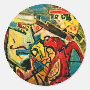 STICKER ROND BARON