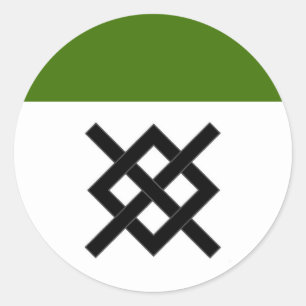 Sticker Rond Barony of Altavia Populace Badge