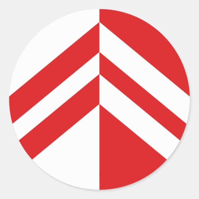 Sticker Rond Barony of Eldern Hills Populace Badge (Devant)