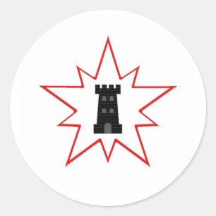 Sticker Rond Barony of Northkeep Populace Badge