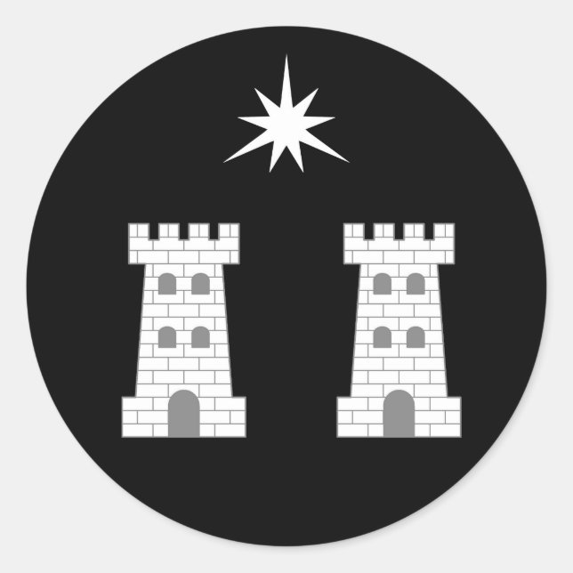 Sticker Rond Barony of Stargate Populace Badge (Devant)