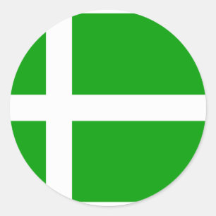 Sticker Rond Barra, drapeau du Royaume-Uni