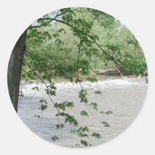 Sticker Rond Barrage de Spoon River