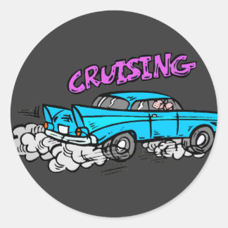 Sticker Rond Barre chaude de croisière