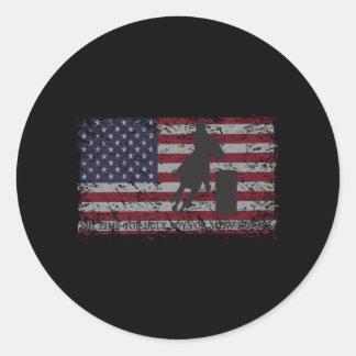 Sticker Rond Barrel Racing Horse Racing Et Rodéo