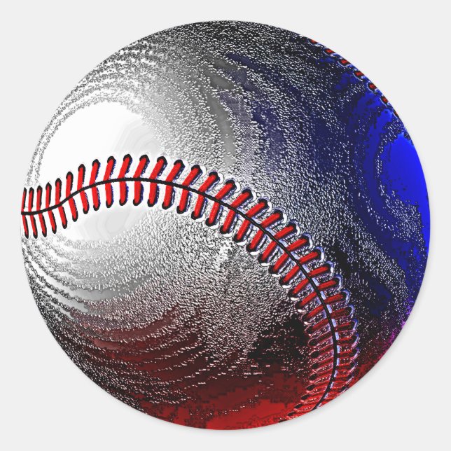 STICKER ROND BASEBALL (Devant)