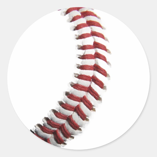 Sticker Rond Baseball (Devant)