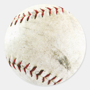 Sticker Rond Baseball