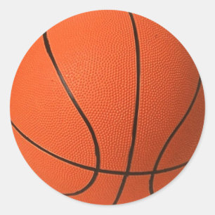 Sticker Rond Basket