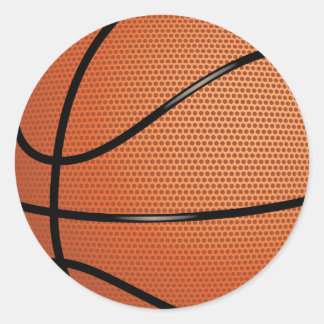 Sticker Rond Basket