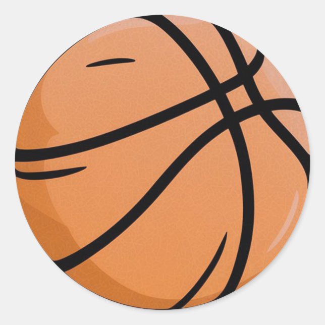 Sticker Rond Basket (Devant)