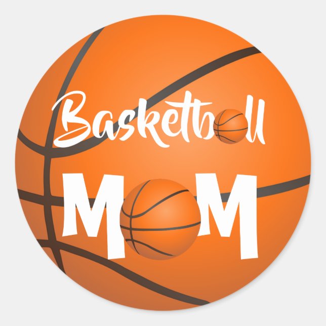 Sticker Rond Basket (Devant)