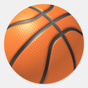 Sticker Rond Basket