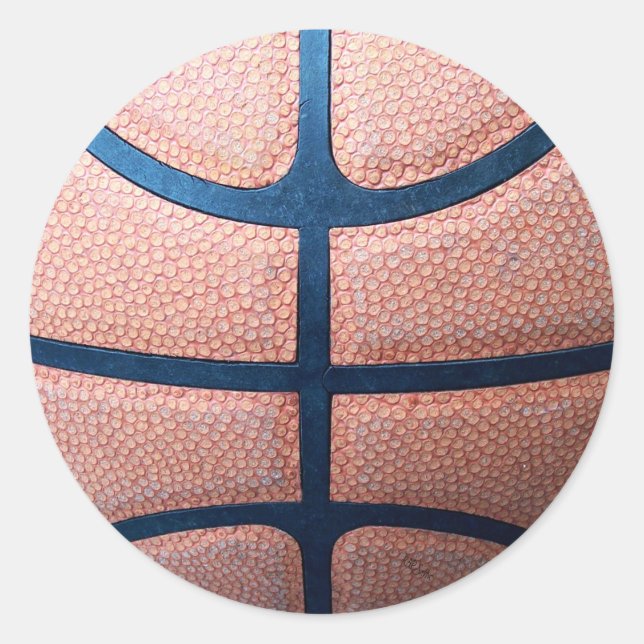 Sticker Rond Basket (Devant)