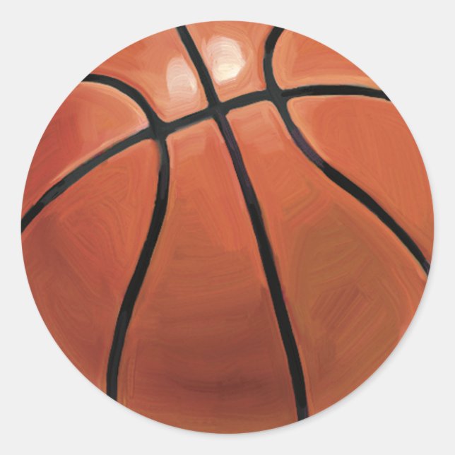 Sticker Rond Basket (Devant)