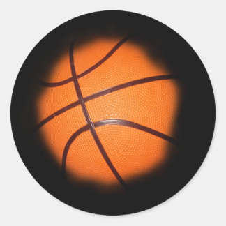 Sticker Rond Basket
