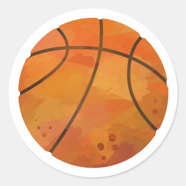 Sticker Rond Basket (Devant)