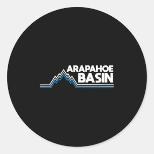 Sticker Rond Bassin d'Arapacute Ss Cut Ss Snowboarding Skiing S