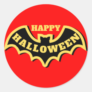 Sticker Rond - "Bat Blaze"