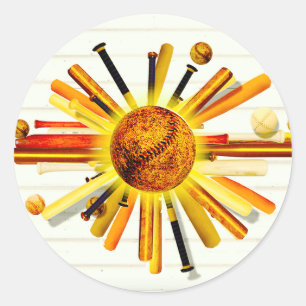 STICKER ROND BATAILLE DIMANCHE !