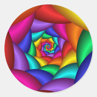 Sticker Rond Bateaux funky