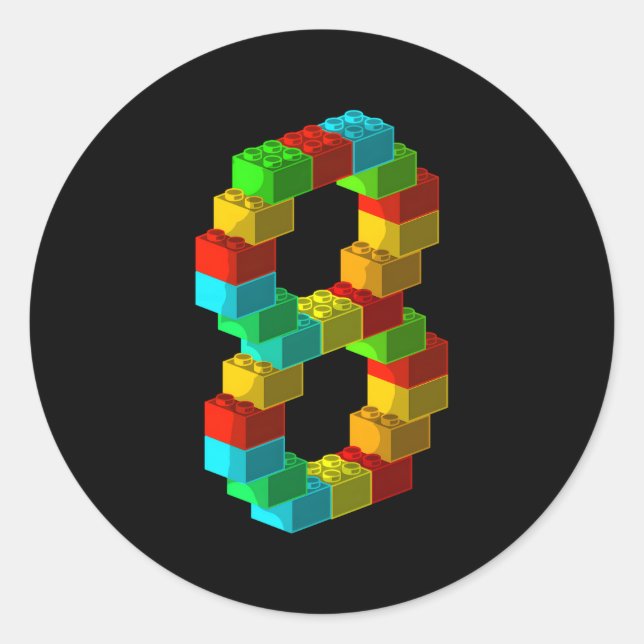 Sticker Rond Bâtiment 8 (Devant)