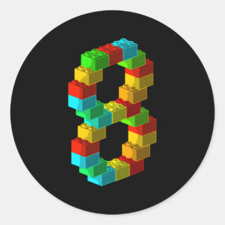 Sticker Rond Bâtiment 8