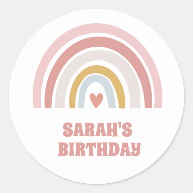 STICKER ROND BÂTIMENT À COURBE À COURSE ROBE COEUR TEXTE PERSON (Devant)