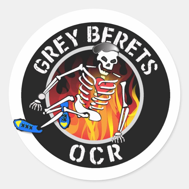 Sticker Rond BÂTIMENTS DE 3" (6 par commande) (Devant)